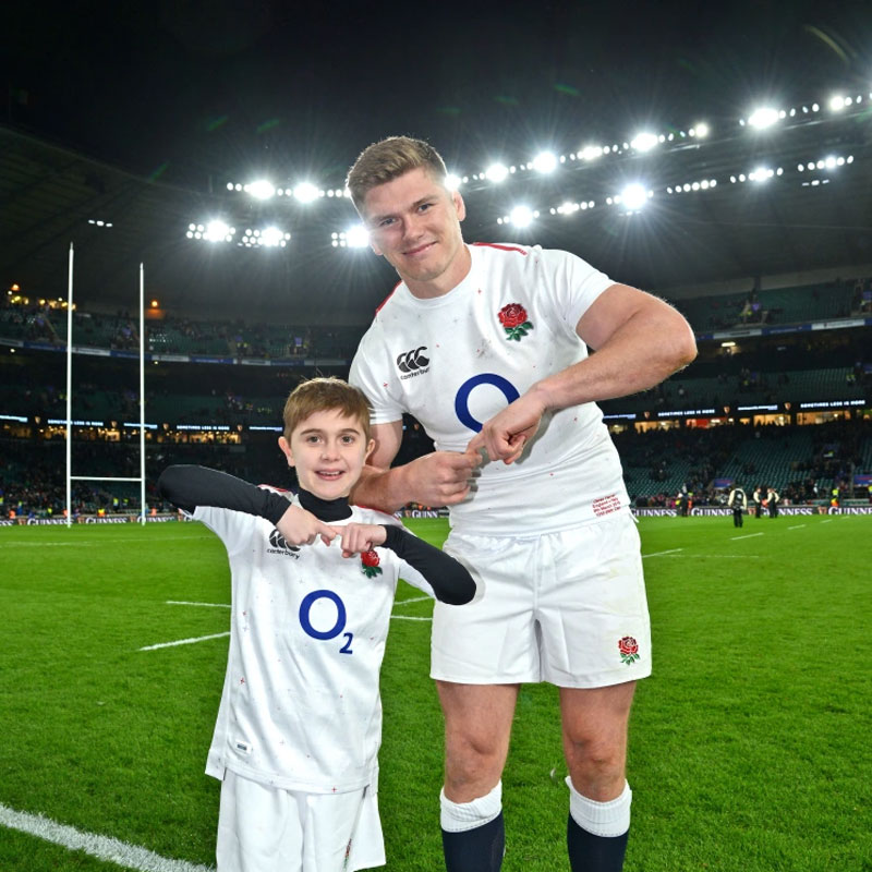Owen Farrell and Jack Johnson